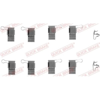Sada příslušenství, obložení kotoučové brzdy QUICK BRAKE 109-1193
