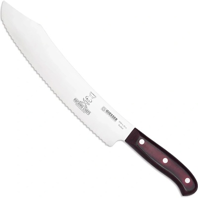 GIESSE Шефски нож Giesser серия PremiumCut Wave No 1, Rocking Chefs, Micarta 25 см острие* (GIE.1930.s.w.25.rc)
