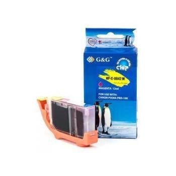 Compatible ГЛАВА CANON PIXMA PRO-100 - Magenta ink tank With Chip - CLI-42M - 6386B001 - P№ NC-C-0042M/C - G&G/200CANCLI42M