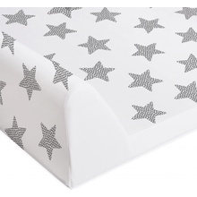 CEBA Podložka 2-hranná s pevnou doskou Comfort Day & Night Hviezdy 50 x 80