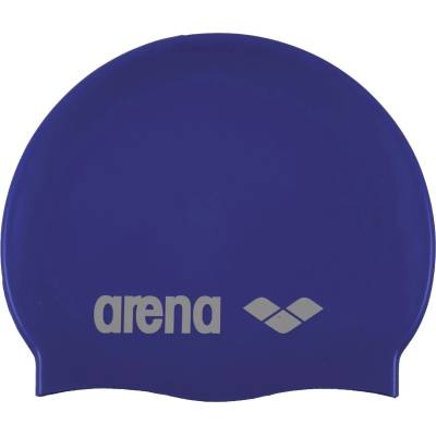 Arena Шапка за плуване Arena Classic Silicone Swim cap - Skyblue / White - размер One Size (581-0005-0911)