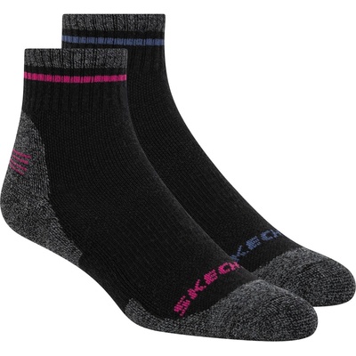 Skechers Чорапи Skechers Women's Quarter Socks - Black Combo