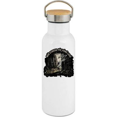 123TRIKO termoska Míň stresu, víc vůně lesů 500 ml narozeniny