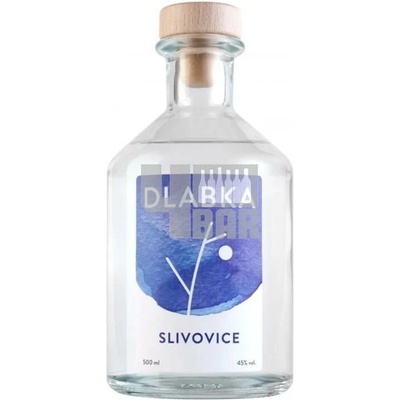 Dlabka Slivovice 45% 0,5 l (holá lahev)