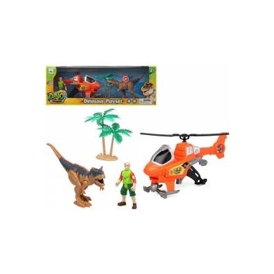 BigBuy Хеликоптер Dino Walkers (47 x 17 cm)