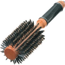 Comair Round Brush Pins 18 rows okrúhla kefa na vlasy so štetinami z diviaka 0ml
