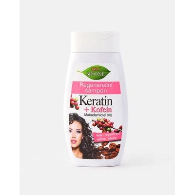 BC Bione regeneračný šampón Macadamia Oil Keratin Kofein 260 ml