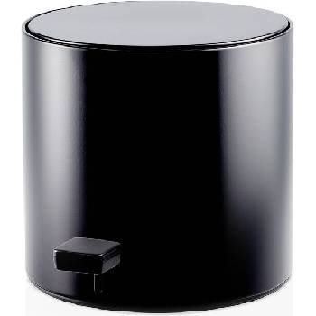 DECOR WALTHER Кошче за отпадъци в баня Bar 23 см черен мат (0615460)