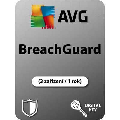 AVG BREACHGUARD 3 lic. 1 ROK BRW.3.12M