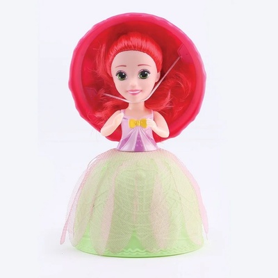 Кукла сладолед Мелба с четка - зелена + розово gelato