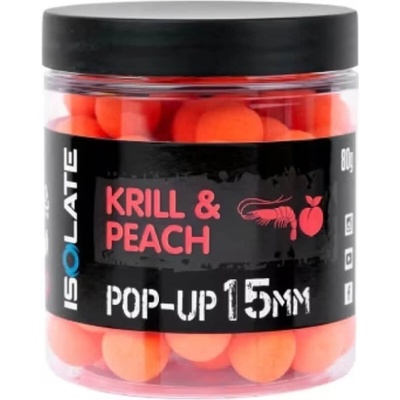 SHIMANO Bait Isolate Pop Up Krill & Peach Fluo orange 80g 15mm