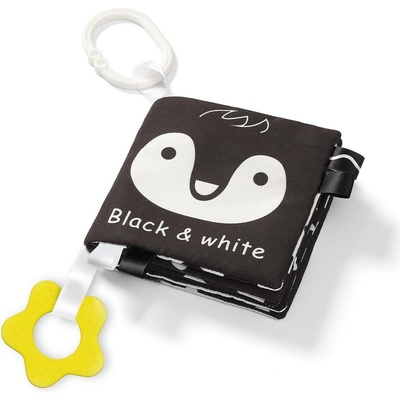 BabyOno měkká senzorická knížka Black & bílá – Sleviste.cz