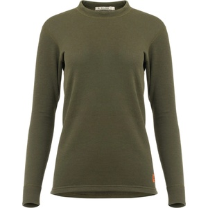 Aclima Дамско мериносово термобельо Aclima Women's Woolterry Crew Neck Merino jumper - Olive Night (115-1943-0213)