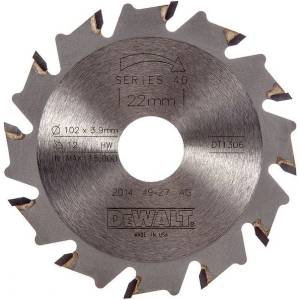 DEWALT Диск DeWALT (за ламелна фреза DW682K) 105 x 22 мм, 12 зъба DT1306 (DT1306)
