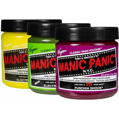 Manic Panic - Polopermanentní barvící krém na vlasy Manic Panic: Mermaid
