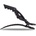 Framar Gator Grips Black 4 ks