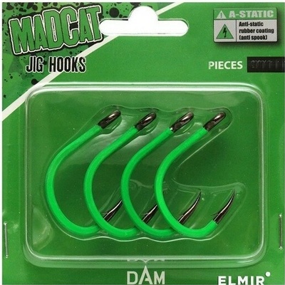 MadCat Catfish Jig Hooks veľ.8 4ks