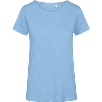 Promodoro Dámske tričko z organickej bavlny E3095 Light Blue