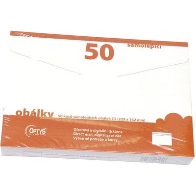 OPTYS 1716 Samolepicí obálky - C5 - (50 ks)