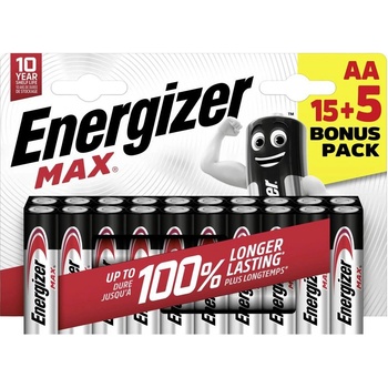 Energizer Max AA 20ks E303329900