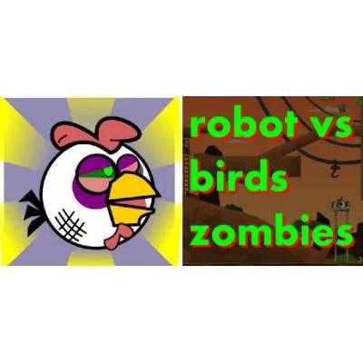 Игра Robot vs Birds Zombies за PC Steam, Електронна доставка