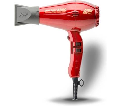Parlux 3800 Eco Ceramic Ionic Red