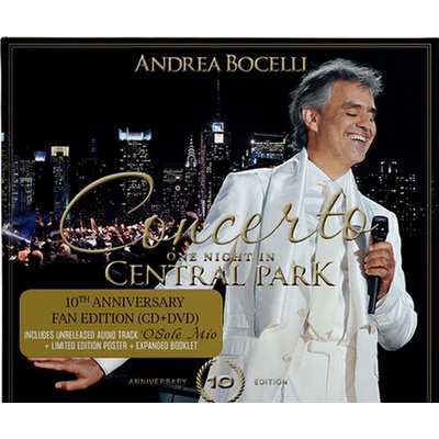 Andrea Bocelli - Concerto: One Night in Central Park (Anniversary Edition) (CD + DVD) (0602438630684)