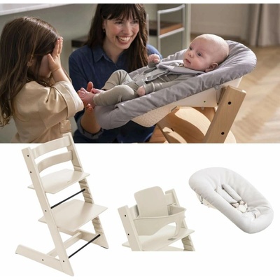 STOKKE Tripp Trapp Classic Vanilla White – Zboží Mobilmania