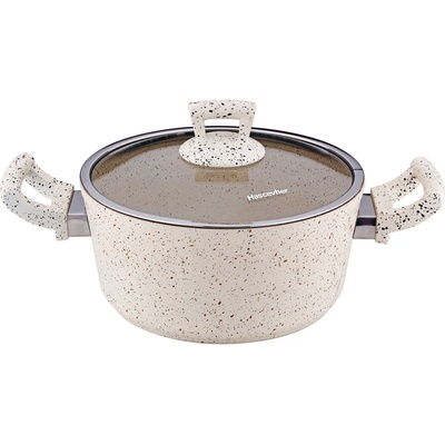 Haschever Hr-granite-КРЕМ-Тенджера 24х11см-4.9л (9556.008)ДЪЛБОКА (0189133)