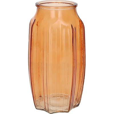 DUIF Sklenená váza SUKO 22cm oranžová