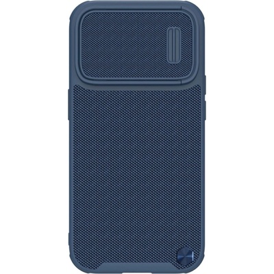 Nillkin Кейс с протектор за камера Nillkin Textured S Magnetic за iPhone 14 Pro Max, MagSafe, син (6902048249639)