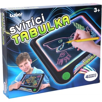 Kreslící tabulka svítící 25cm – Zboží Dáma