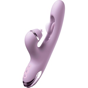 Pipedream Fantasy For Her G-Touch Pulse Pro - вибратор с клиторно рамо (лилав) - desirel