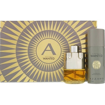 Azzaro Wanted EDT 100 ml + deospray 150 ml dárková sada