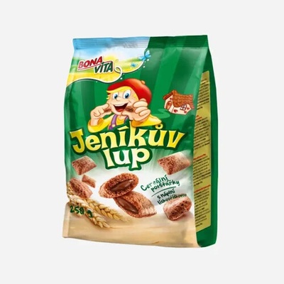 BonaVita Jeníkův lup lískooříškový cereální polštářky s náplní 6 x 250 g