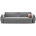 Cosmopolitan Design Тъмносив кадифен сгъваем/с място за съхранение диван 262 cm Tonale - Cosmopolitan Design (COS_3SF_121_F1_TONALE6)