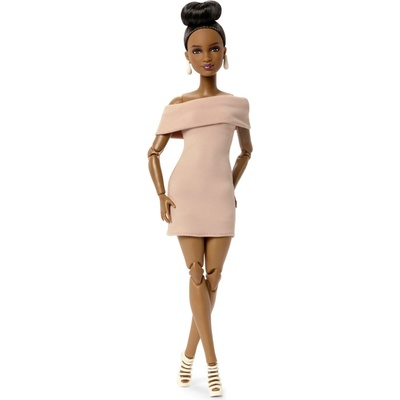 Barbie Signature Prémiová zberateľská bábika #08 Čiernovlasá