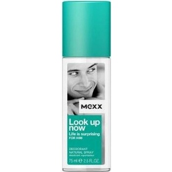 Mexx Look Up Now for Him deodorant sklo 75 ml