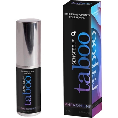 Обадете се на Taboo Pheromone - феромонен спрей за тяло за мъже - натурален (15ml)