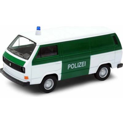Welly Volkswagen T3 Van model POLIZEI 1:34
