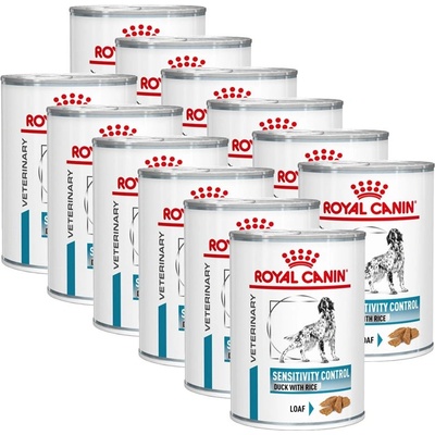 Royal Canin VHN Dog Sensitivity Control Duck Rice Консерва 12 x 410 г