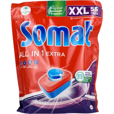 Somat All in 1 Extra tablety do myčky nádobí 55 ks – Hledejceny.cz