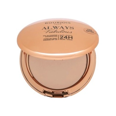 Bourjois Always Fabulous SPF 20 Powder Foundation Фон дьо тен на прах с матиращо действие 100 7 g