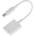Moveteck Преходник One Plus NB1248, Type-C към Type-C F + Type-C F, 0.15m, Бял - 40165