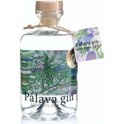 Pálava Gin London Dry 43% 0,5 l (holá láhev)