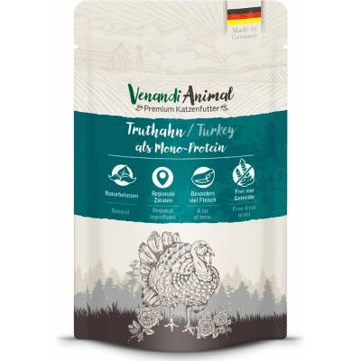 Venandi Animal krocan jako jediný zdroj bílkovin 12 × 125 g