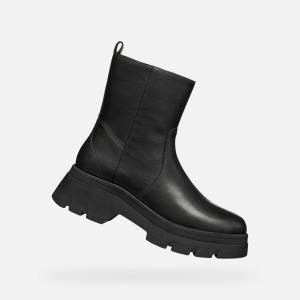 Geox Черни дамски боти Geox Pluette Geox | Cheren | ЖЕНИ | 39