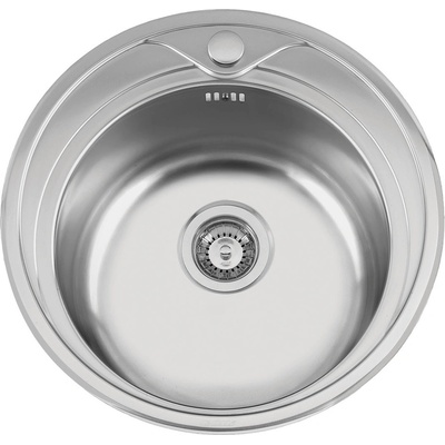 Sinks RDREM5106V REDONDO 510 V 0,6mm matný