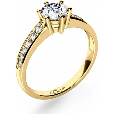 Couple zásnubní prsten Naria ze žlutého zlata 6810690 0 1