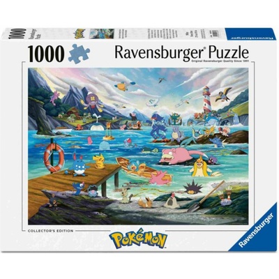 Ravensburger Pokémon Vaporeon and Temperate Marine Zberateľská edícia 3 1000 dielov